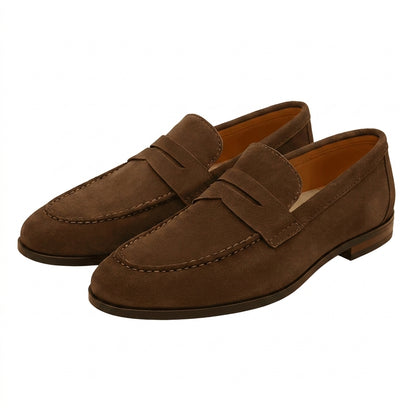 Hombre Mocasines con Antifaz y Costura en la Puntera-Footwear for men-Casaluzia