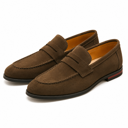 Hombre Mocasines con Antifaz y Costura en la Puntera-Footwear for men-Casaluzia