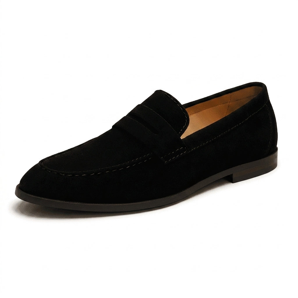 Hombre Mocasines con Antifaz y Costura en la Puntera-Footwear for men-Casaluzia