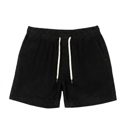 Hombre Pantalones Cortos con Cintura Elástica y Cordón-Shorts for men-Casaluzia