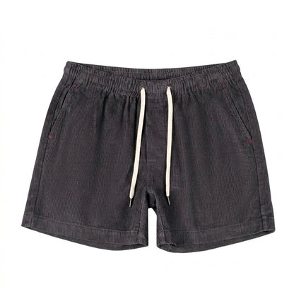 Hombre Pantalones Cortos con Cintura Elástica y Cordón-Shorts for men-Casaluzia