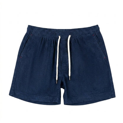 Hombre Pantalones Cortos con Cintura Elástica y Cordón-Shorts for men-Casaluzia