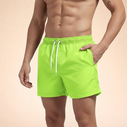 Hombres Bañador con cintura elástica y cordón ajustable-Shorts for men-Casaluzia