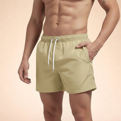 Hombres Bañador con cintura elástica y cordón ajustable-Shorts for men-Casaluzia