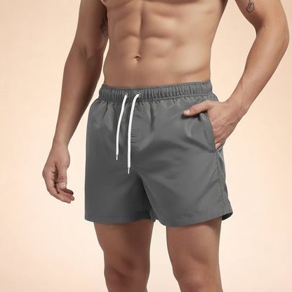 Hombres Bañador con cintura elástica y cordón ajustable-Shorts for men-Casaluzia