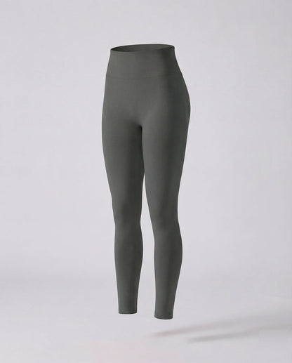 Leggings de Mujer de Cintura Alta con Construcción de Costuras-Leggings for women-Casaluzia