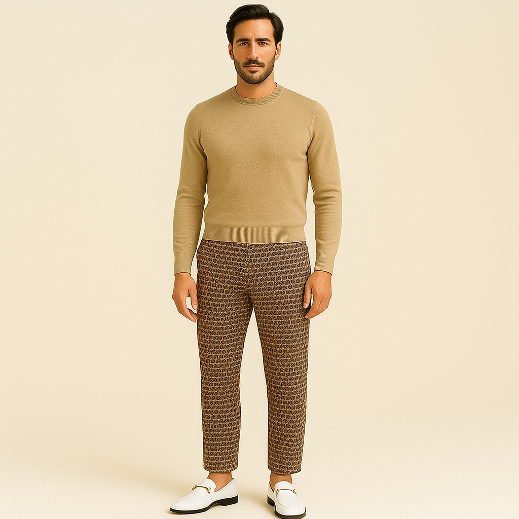 Mocasines destalonados con hebilla metálica para hombre-Footwear for men-Casaluzia