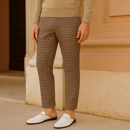 Mocasines destalonados con hebilla metálica para hombre-Footwear for men-Casaluzia
