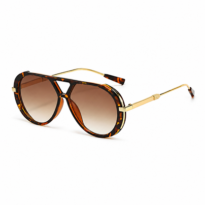 Mujer Gafas de sol con lentes redondas y brazos delgados-Glasses for women-Casaluzia