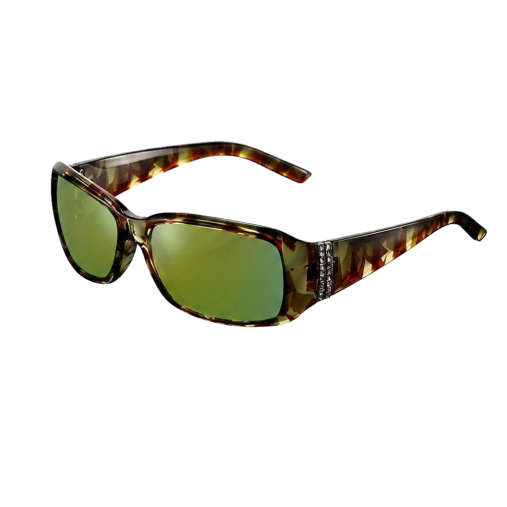 Mujer Gafas de Sol Rectangulares con Detalle Decorativo en las Patillas-Glasses for women-Casaluzia