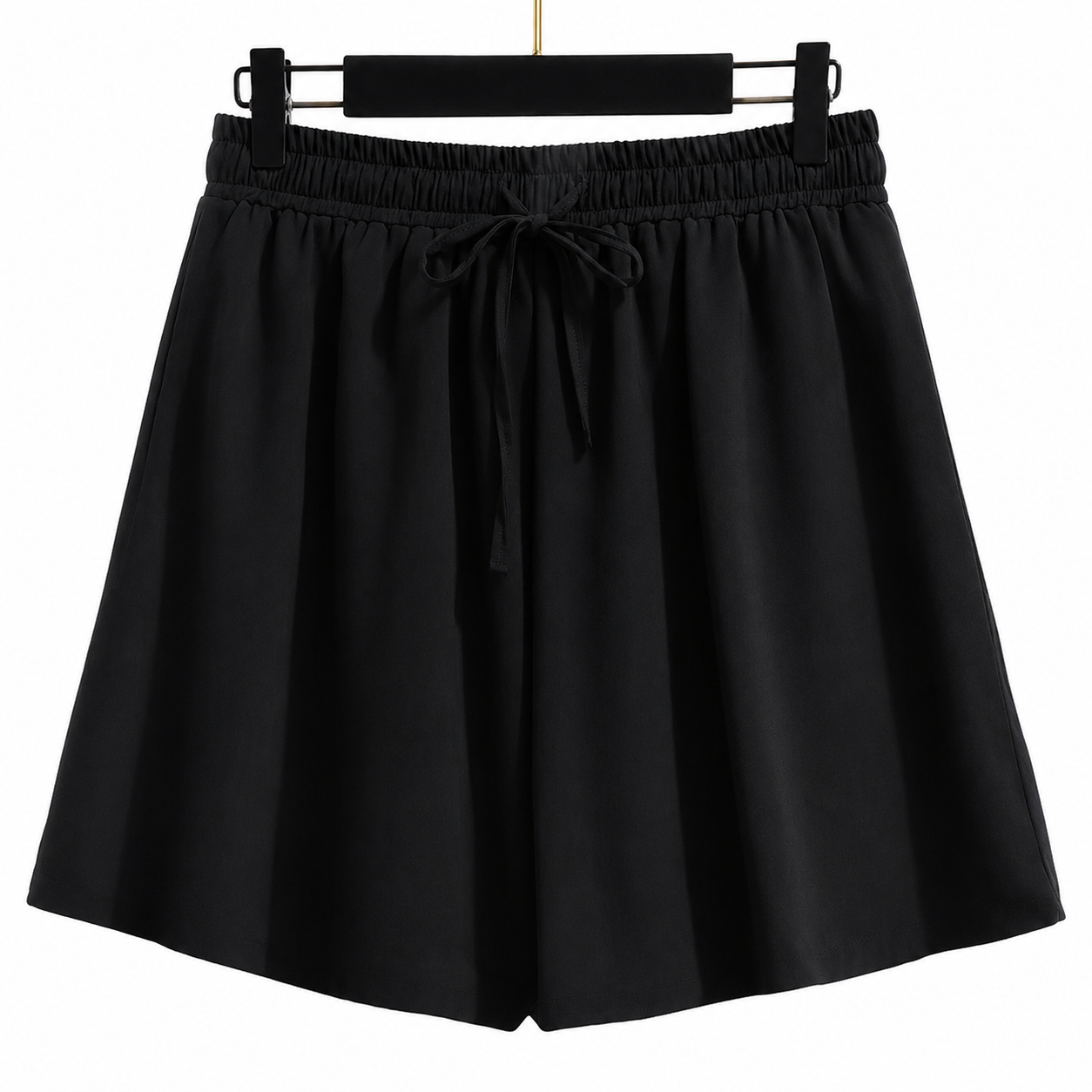 Mujer Shorts con Cintura Elástica y Cordón Ajustable-Shorts for women-Casaluzia