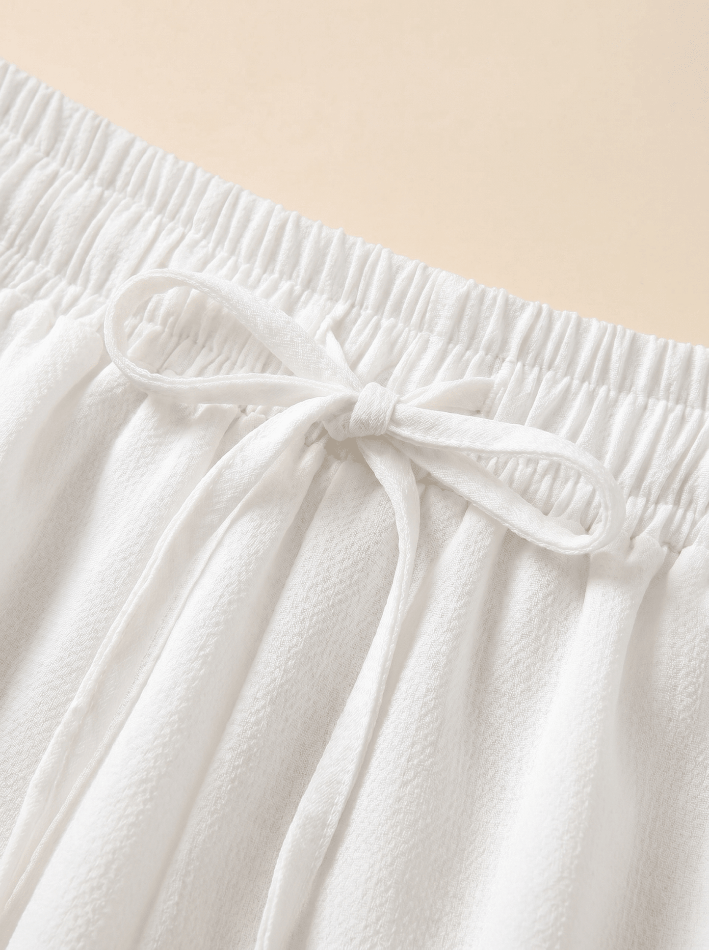 Mujer Shorts con Cintura Elástica y Cordón Ajustable-Shorts for women-Casaluzia
