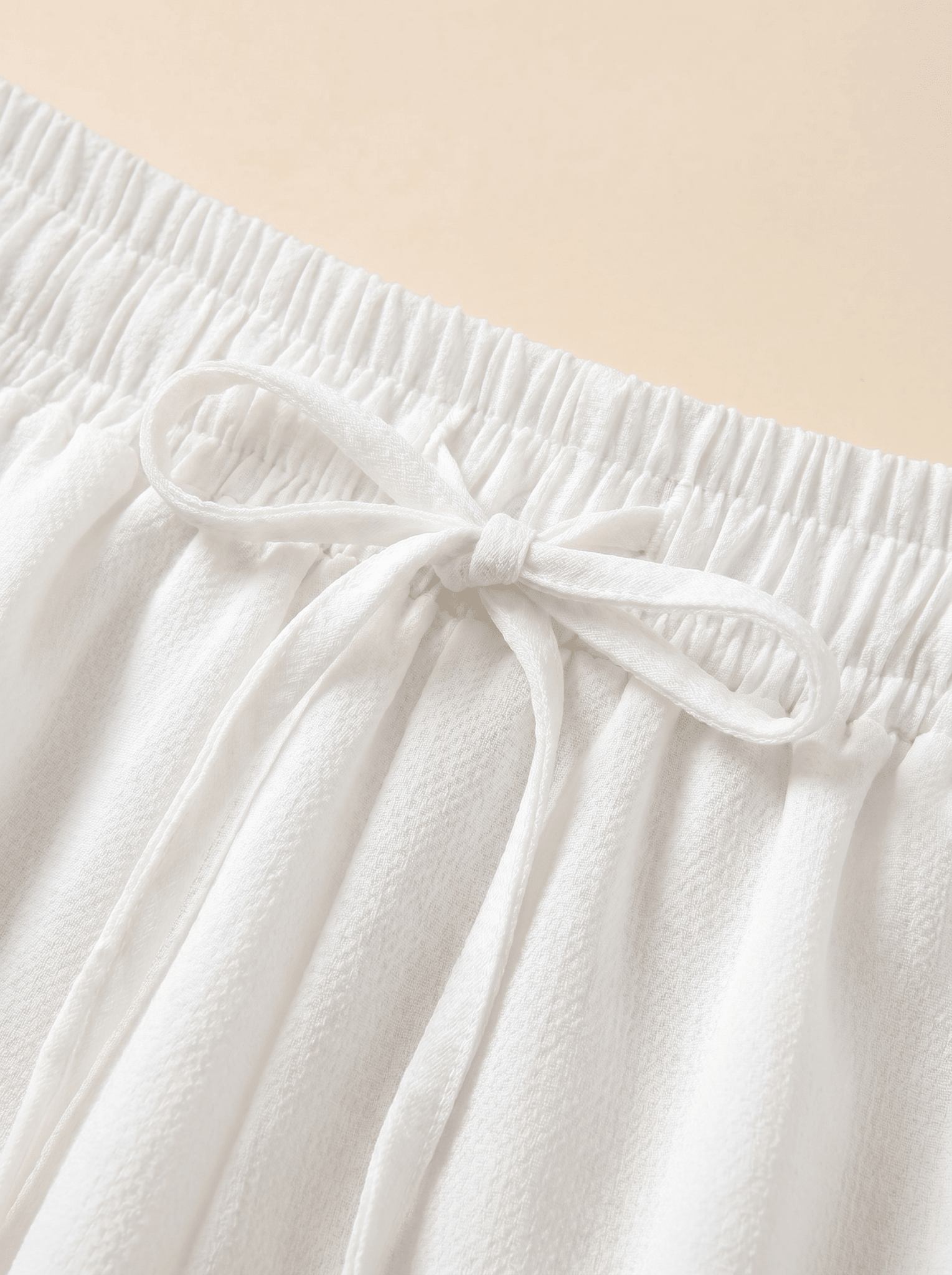 Mujer Shorts con Cintura Elástica y Cordón Ajustable-Shorts for women-Casaluzia
