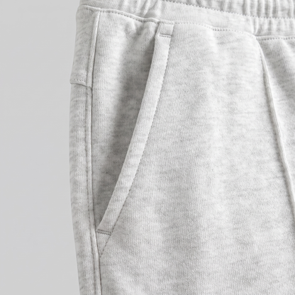 Pantalones cortos de felpa para hombre con cordón y costuras detalladas-Shorts for men-Casaluzia