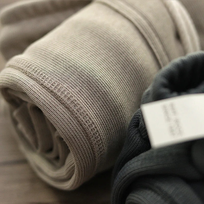 Pantalones cortos de punto con cordón y cintura elástica para hombre-Shorts for men-Casaluzia