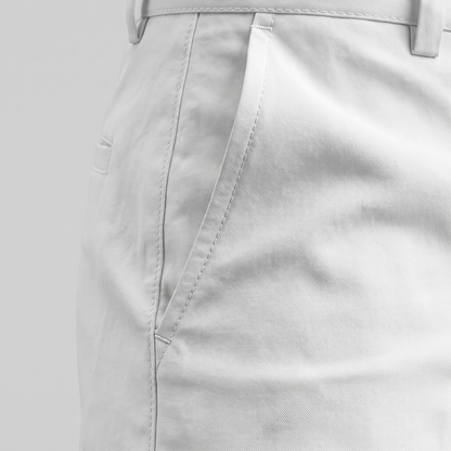 Pantalones cortos tipo chino para hombre con dobladillo-Shorts for men-Casaluzia