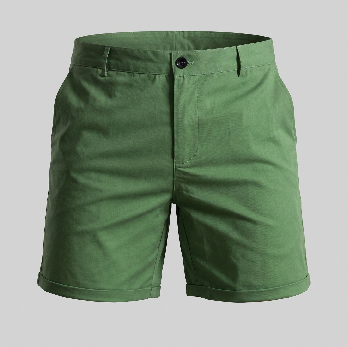 Pantalones cortos tipo chino para hombre con dobladillo-Shorts for men-Casaluzia