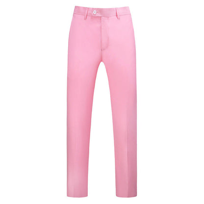 Pantalones de corte ajustado para hombre con raya frontal-Pants for Men-Casaluzia