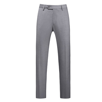 Pantalones de corte ajustado para hombre con raya frontal-Pants for Men-Casaluzia