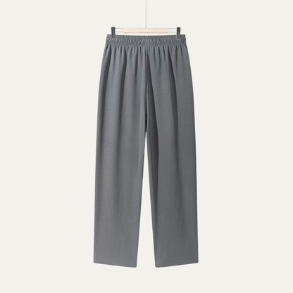 Pantalones rectos con cordón para hombre-Pants for Men-Casaluzia