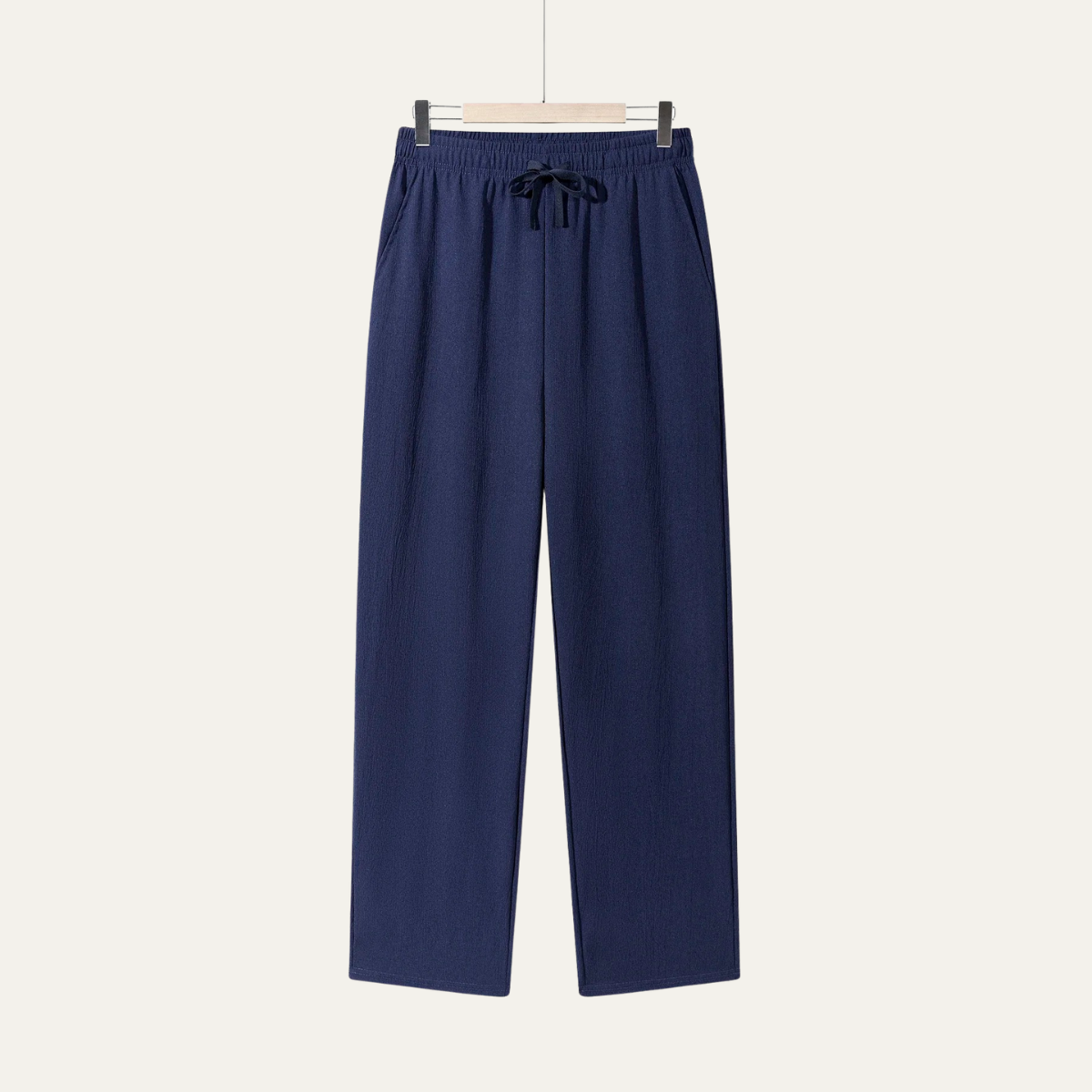 Pantalones rectos con cordón para hombre-Pants for Men-Casaluzia