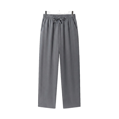 Pantalones rectos con cordón para hombre-Pants for Men-Casaluzia