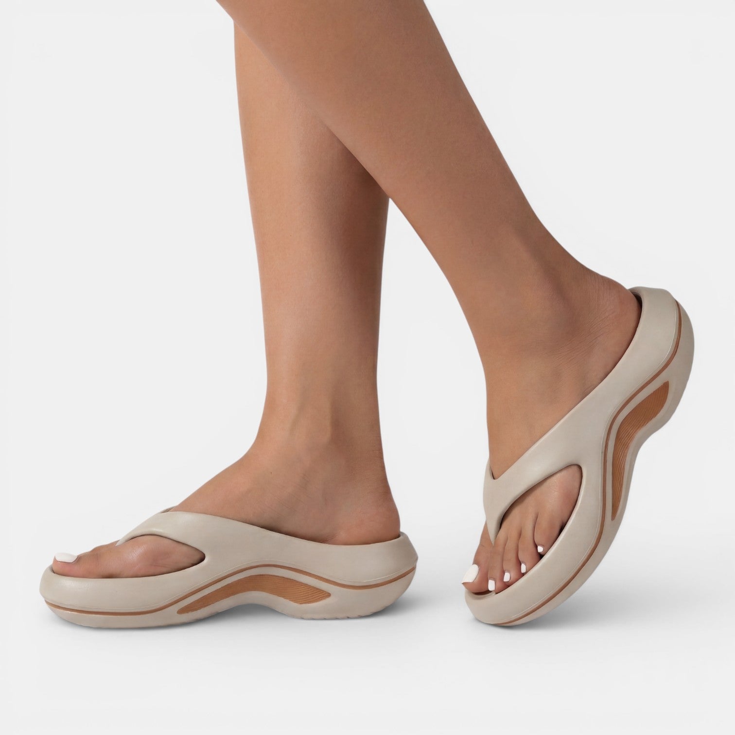 Sandalias de dedo con plataforma para mujer-Footwear for women-Casaluzia