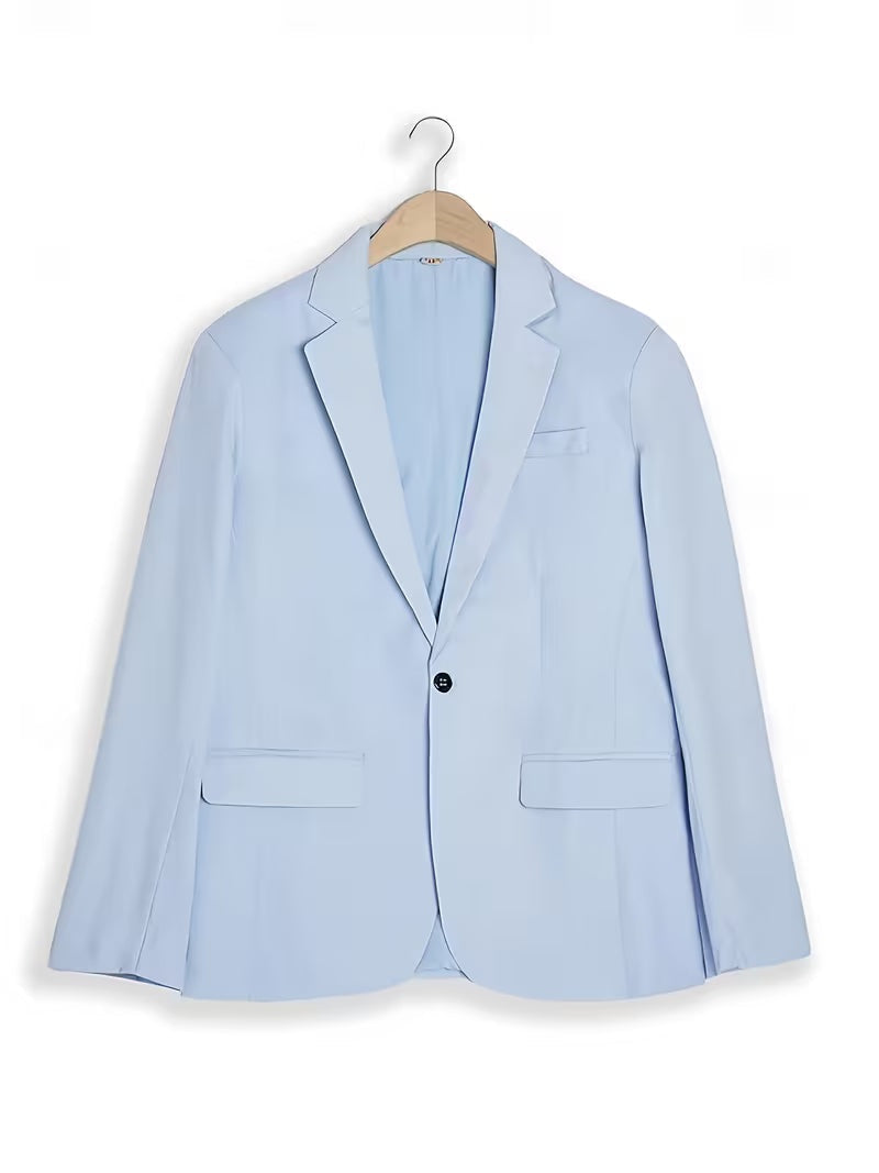 Traje de dos piezas para hombre con solapa de muesca-Suits for men-Casaluzia