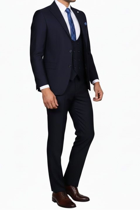 Traje de Hombre con chaqueta, chaleco y pantalón-Suits for Men-Casaluzia