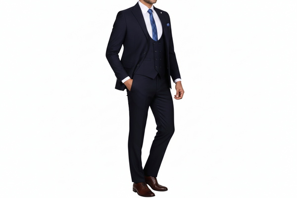 Traje de Hombre con chaqueta, chaleco y pantalón-Suits for Men-Casaluzia