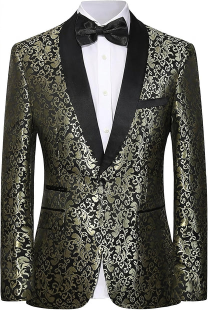 Traje estampado para hombre con americana y pantalón-Sets for Men-Casaluzia