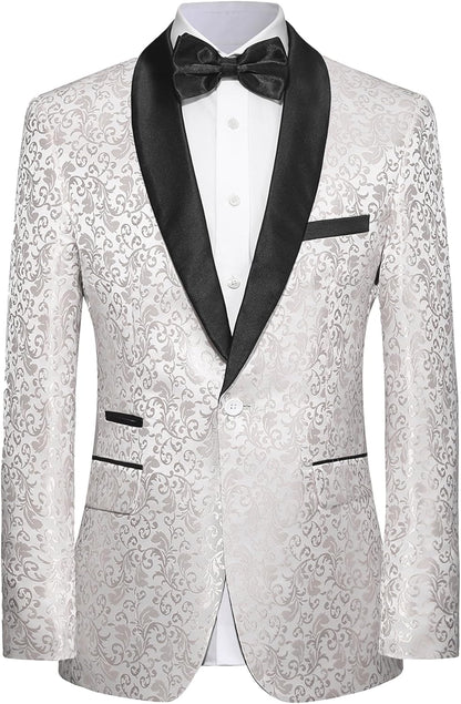 Traje estampado para hombre con americana y pantalón-Sets for Men-Casaluzia
