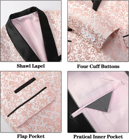 Traje estampado para hombre con americana y pantalón-Sets for Men-Casaluzia