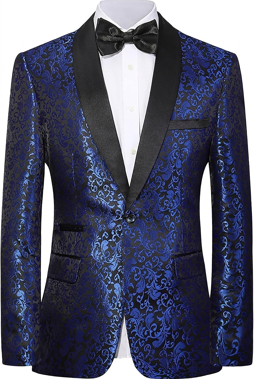 Traje estampado para hombre con americana y pantalón-Sets for Men-Casaluzia