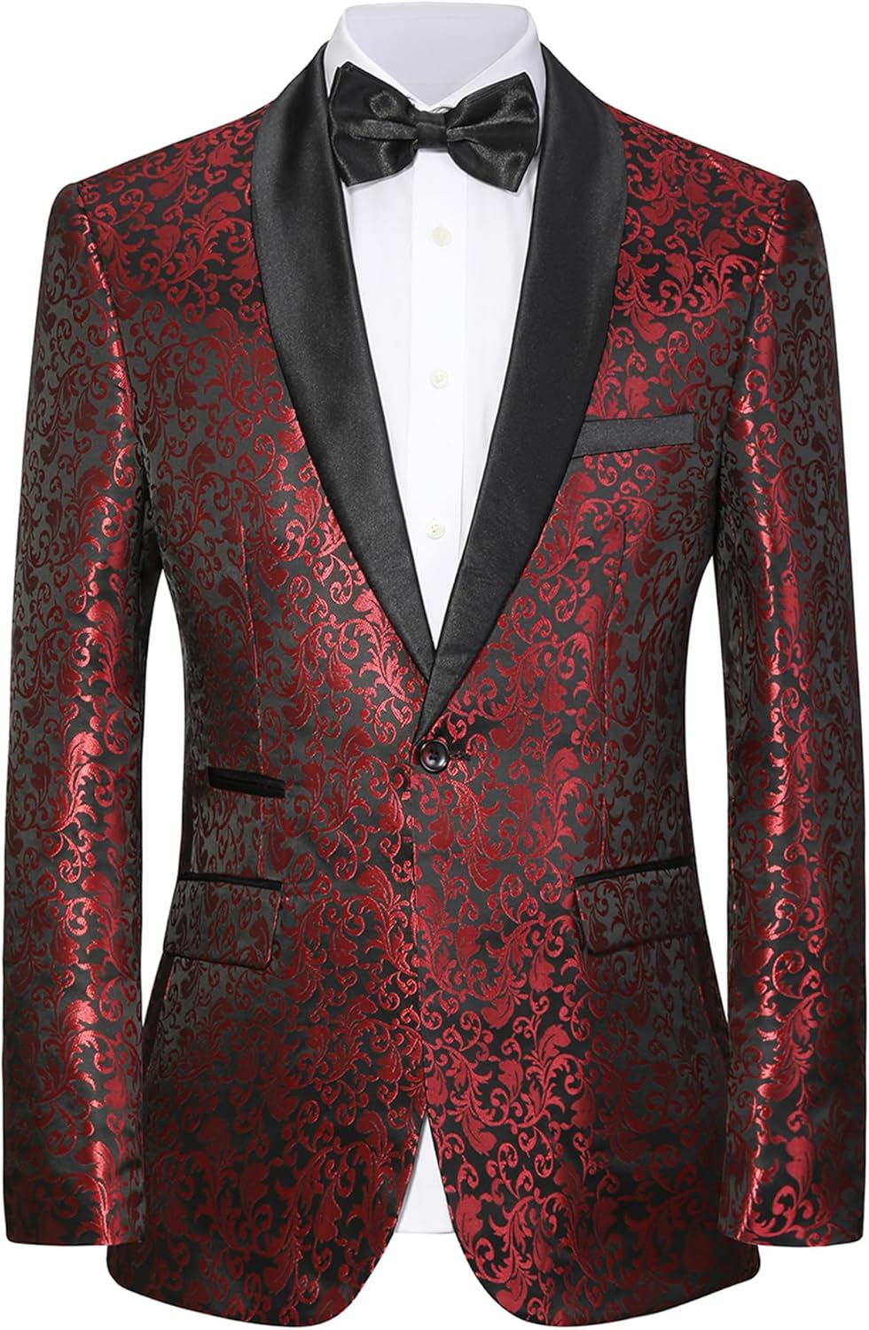 Traje estampado para hombre con americana y pantalón-Sets for Men-Casaluzia