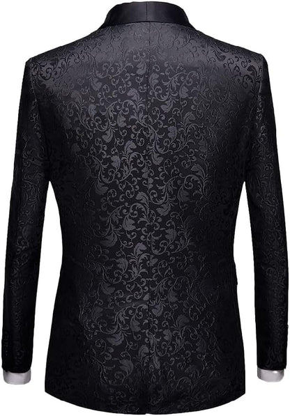 Traje estampado para hombre con americana y pantalón-Sets for Men-Casaluzia