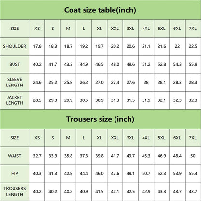 Traje estampado para hombre con americana y pantalón-Sets for Men-Casaluzia
