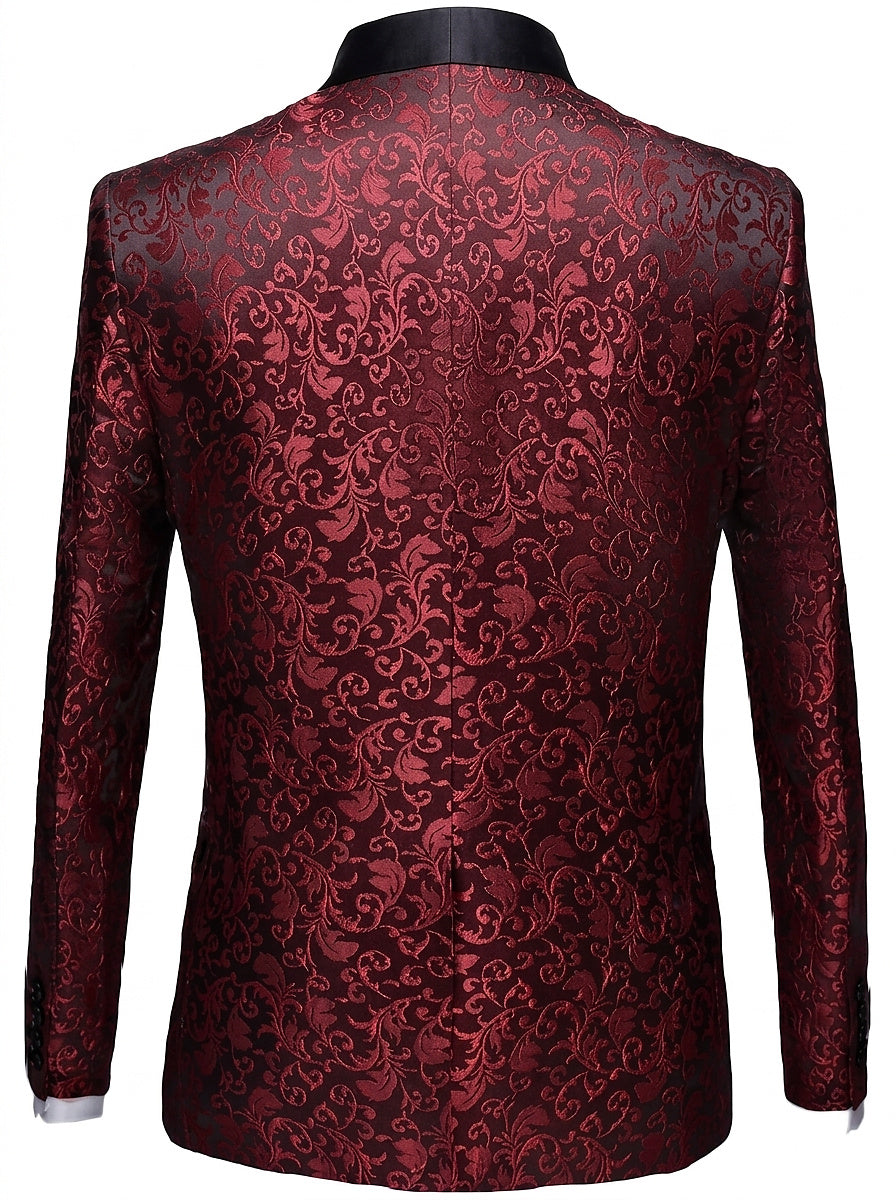 Traje estampado para hombre con americana y pantalón-Sets for Men-Casaluzia