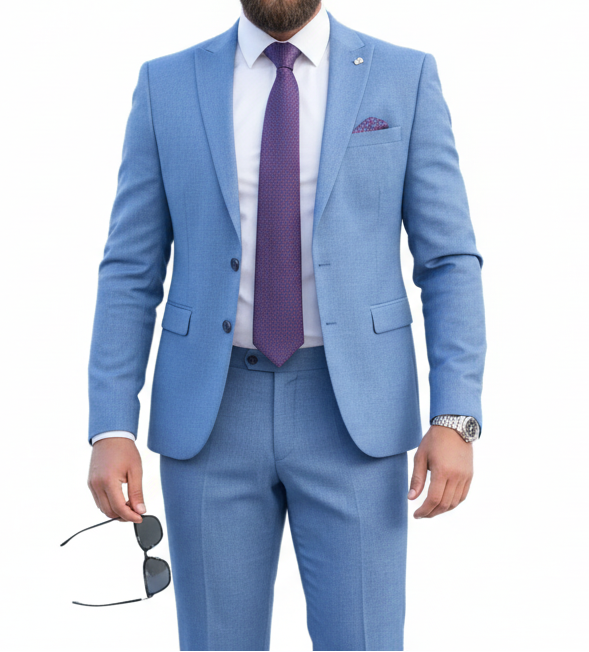 Traje para hombre con chaqueta y pantalón-Suits for Men-Casaluzia