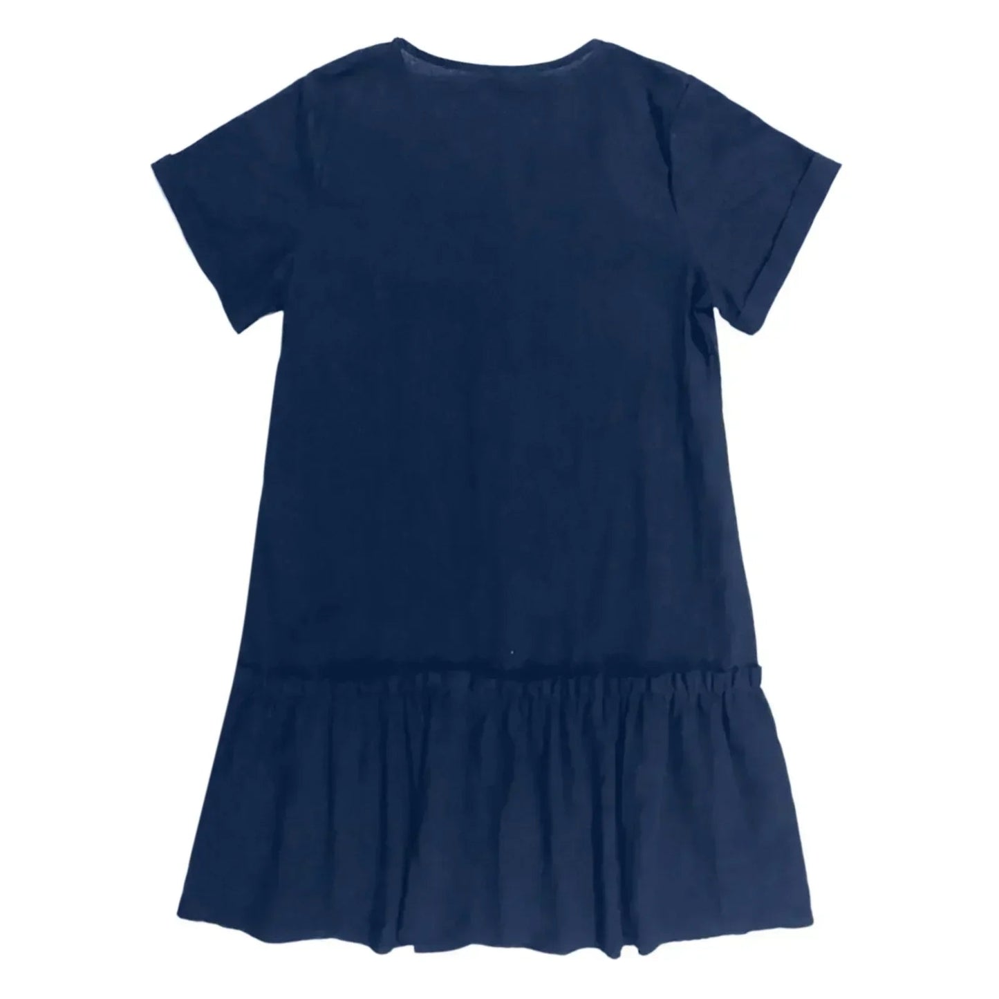 Vestido camisero corto con botones para mujer-Mini Dress-Casaluzia