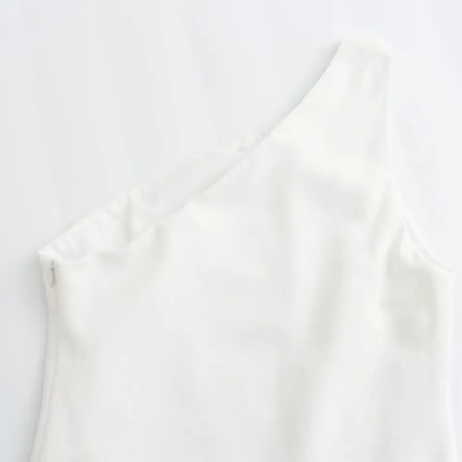 Vestido Maxi de Mujer con Un Hombro-Maxi Dress-Casaluzia