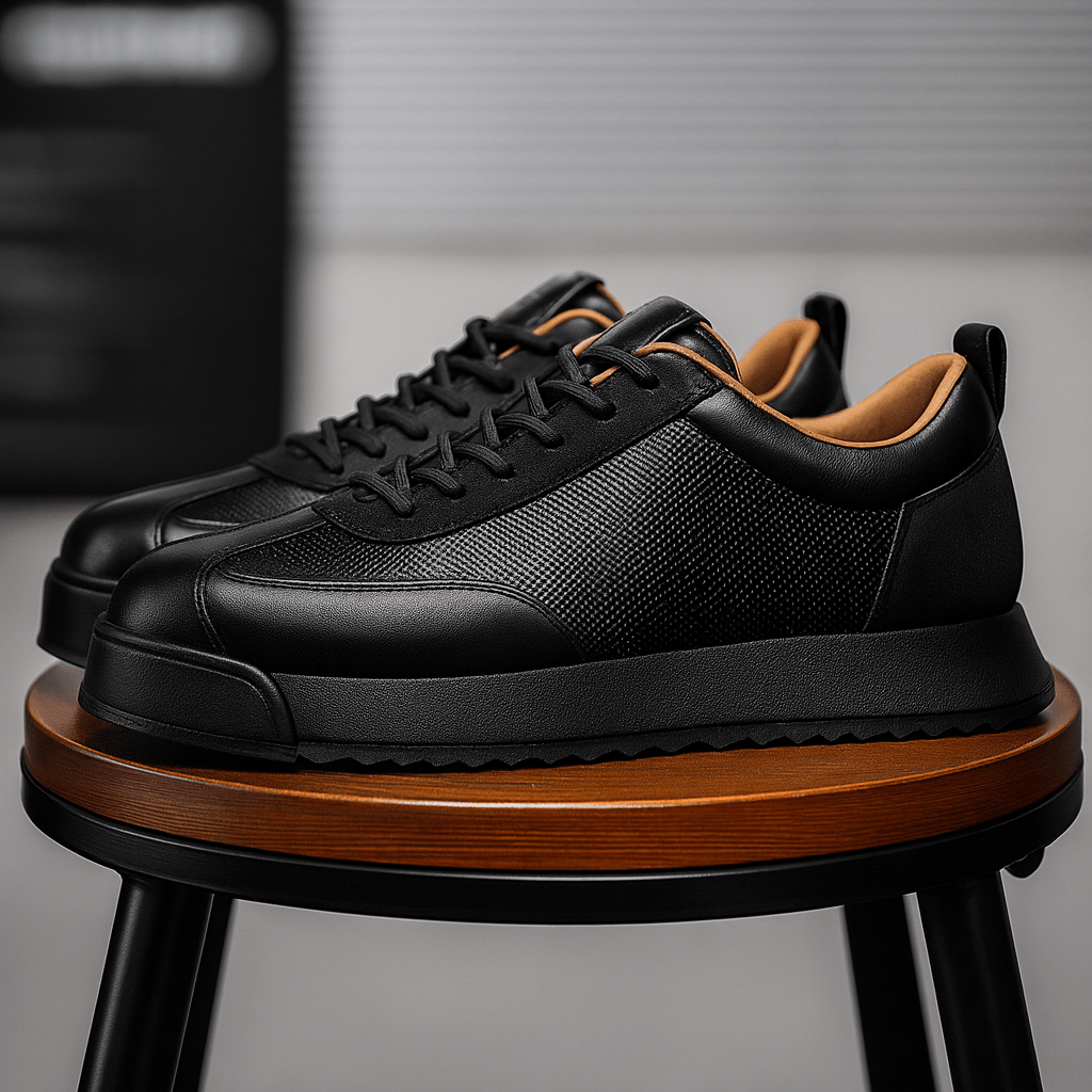 Zapatillas con cordones y suela de plataforma para hombre-Footwear for men-Casaluzia