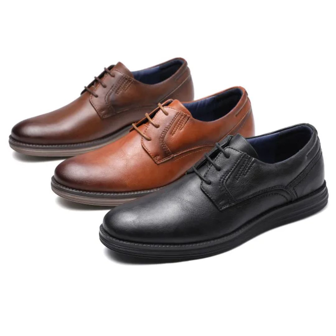 Zapatillas Derby con cordones para hombre con suela en contraste-Footwear for men-Casaluzia