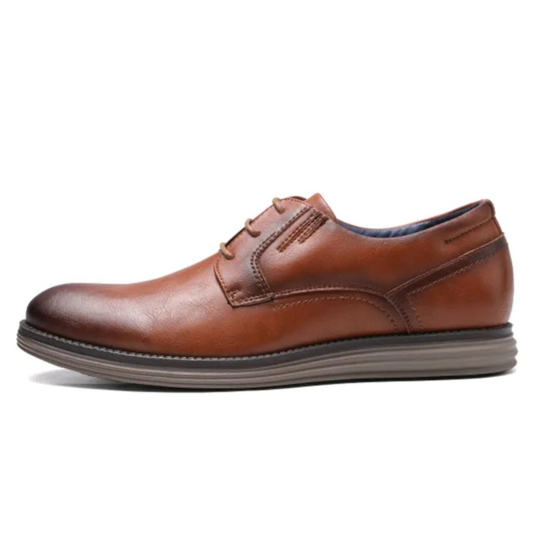 Zapatillas Derby con cordones para hombre con suela en contraste-Footwear for men-Casaluzia
