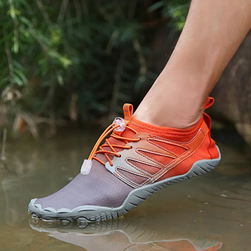 Zapatos acuáticos sin cordones para hombre con cierre de ajuste-Footwear for men-Casaluzia