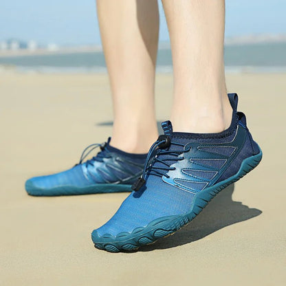Zapatos acuáticos sin cordones para hombre con cierre de ajuste-Footwear for men-Casaluzia