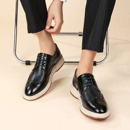 Zapatos Brogue con Cordones y Diseño Wingtip para Hombre-Footwear for men-Casaluzia