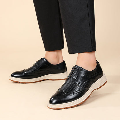 Zapatos Brogue con Cordones y Diseño Wingtip para Hombre-Footwear for men-Casaluzia