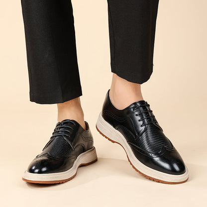Zapatos Brogue con Cordones y Diseño Wingtip para Hombre-Footwear for men-Casaluzia