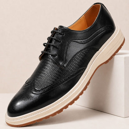 Zapatos Brogue con Cordones y Diseño Wingtip para Hombre-Footwear for men-Casaluzia